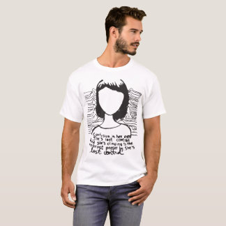 T-shirt Confusion de Division de joie dans son rétro cru H