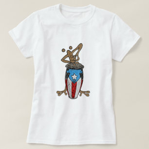 T-shirt Conga Coqui Taino