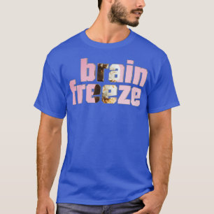 T-shirt congélation du cerveau