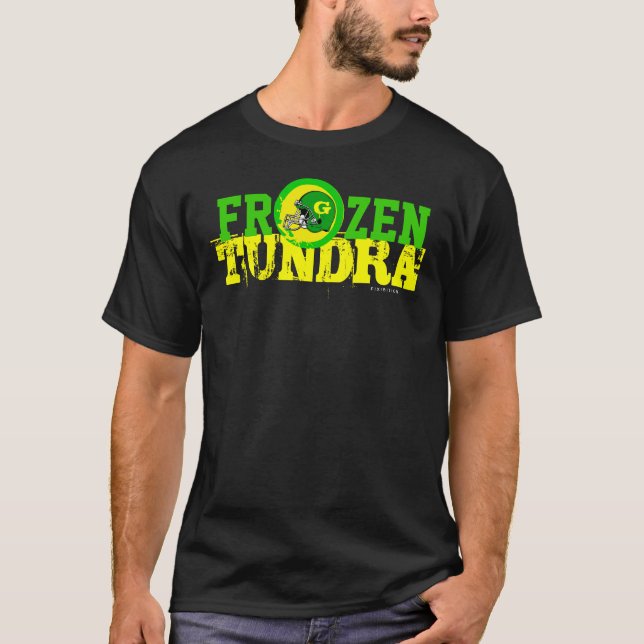 T-shirt congelé d'équipe de football de NFL de (Devant)