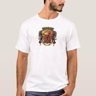 T-shirt Congo manteau armoiries drapeau national symbole é
