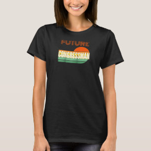 T-shirt Congressman, futur député Raglan
