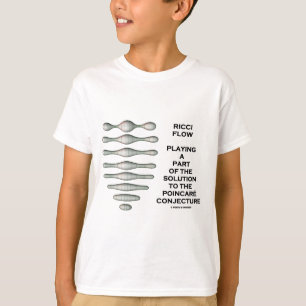 T-shirt Conjecture de Poincaré de solution d'écoulement 