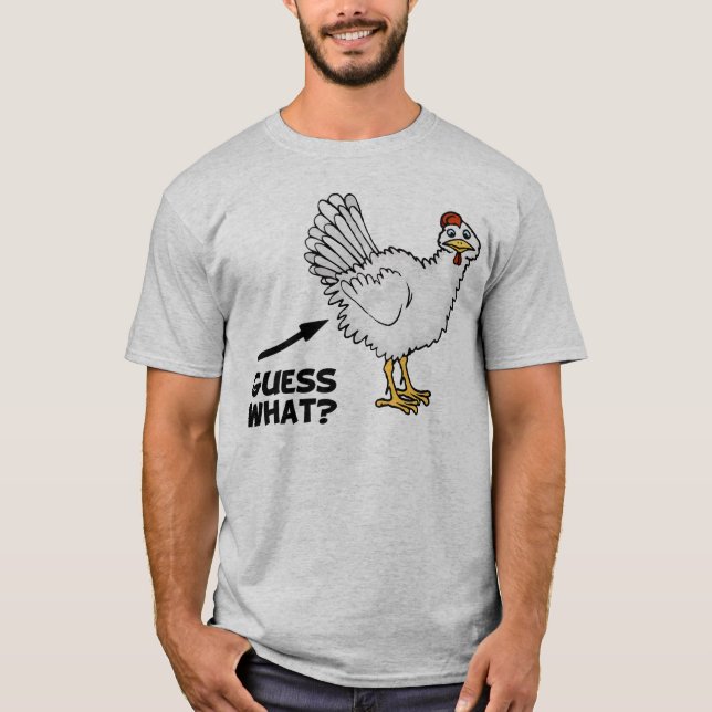 T-shirt Conjecture quel bout de poulet (Devant)