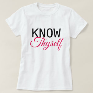T-shirt Connais-Toi