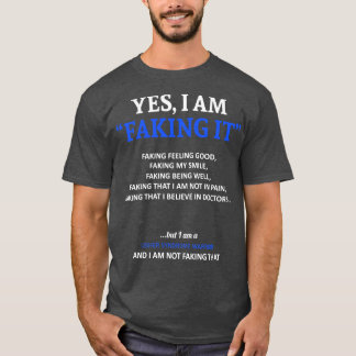T-shirt Connaissance Du Syndrome Usher Je L'Écrase Dans Ce
