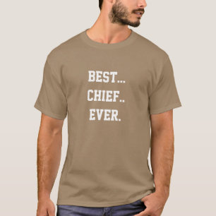 T-shirt Connaissez le meilleur chef de marine jamais ?