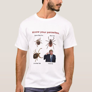 T-shirt Connaissez vos parasites