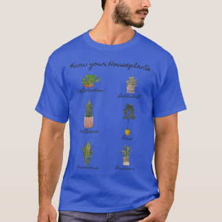 T-shirt Connaissez vos plantes domestiques