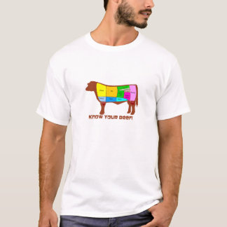 T-shirt Connaissez votre boeuf