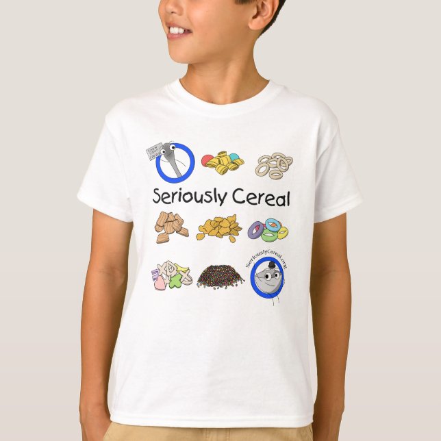 T-shirt Connaissez Votre Chemise Céréale (Devant)