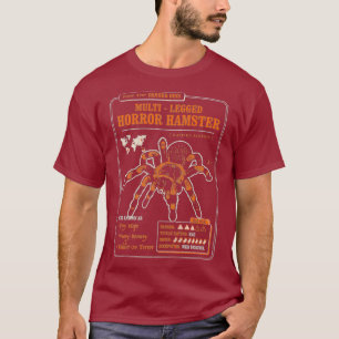 T-shirt Connaissez votre Hamster d'Horreur à plusieurs pat