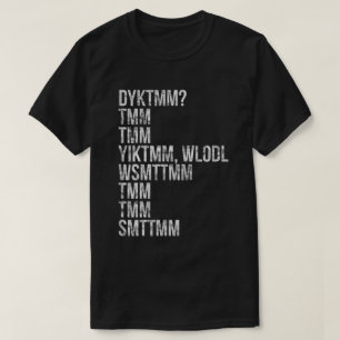 T-shirt Connaissez-Vous L'Homme Muffin Tee Cryptique