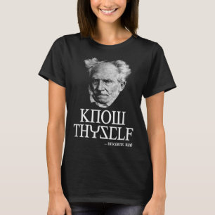 T-shirt Connaissez-Vous Socrates Descartes Schopenhauer Ph