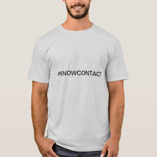 T-shirt #Connaître le contact Vêtements