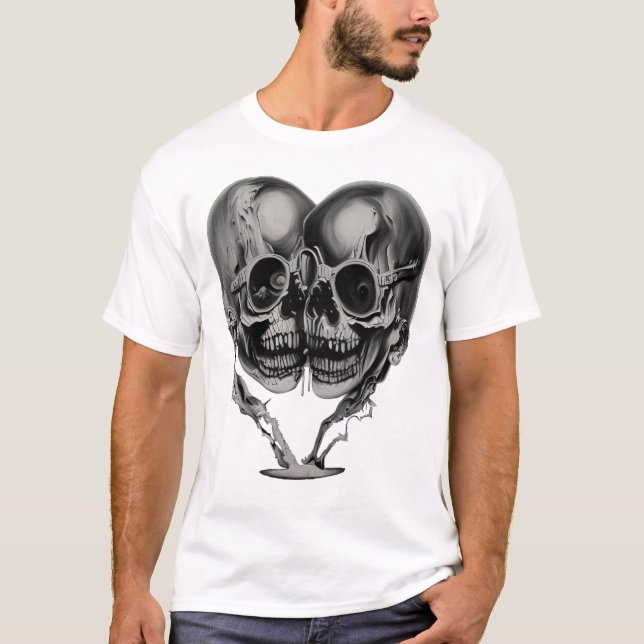 T-shirt "Connecté par Darkness" (Devant)