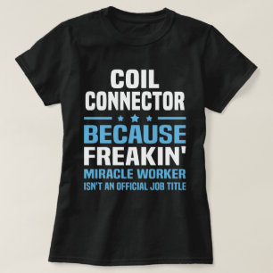 T-shirt Connecteur de bobine