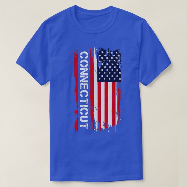 T-shirt Connecticut (Design devant)