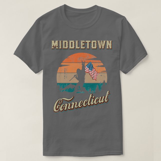 T-shirt Connecticut de Middletown (Design devant)