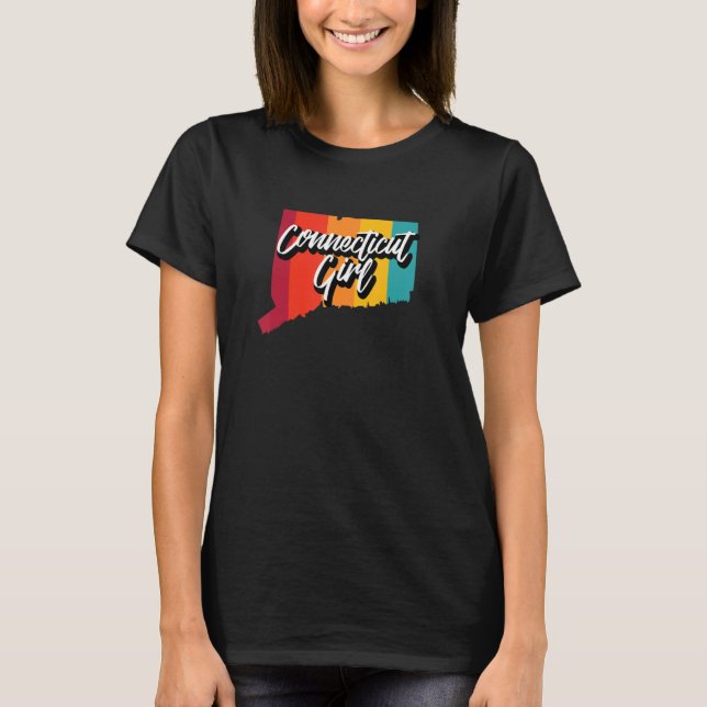 T-shirt Connecticut Girl (Devant)
