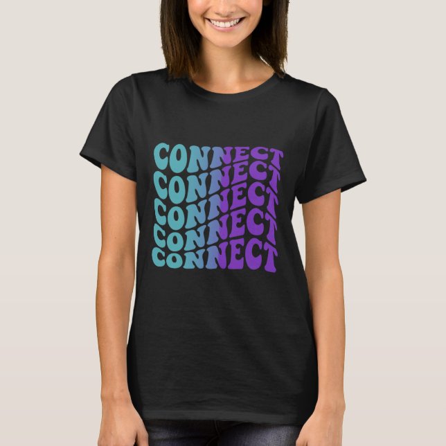 T-shirt Connexion Prévention du suicide Sensibilisation à  (Devant)