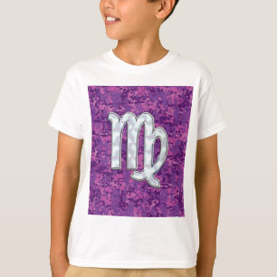 T-shirt Connexion Virgo Zodiac sur Camouglage numérique r