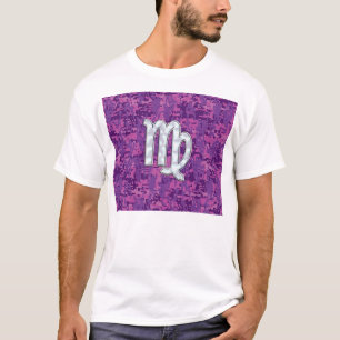 T-shirt Connexion Virgo Zodiac sur Camouglage numérique ro