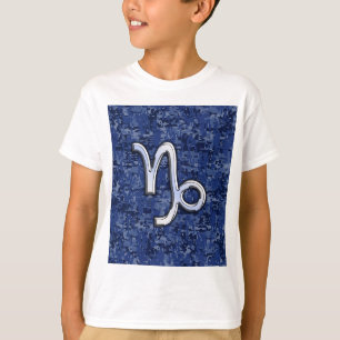 T-shirt Connexion Zodiac Capricorne sur Camouflage numériq