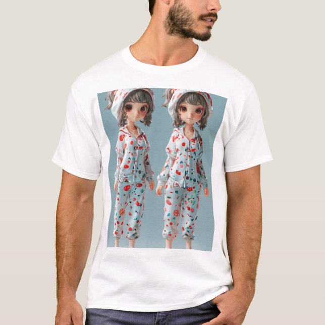 T-shirt Connue pour des articles uniques et personnalisés, (Devant)