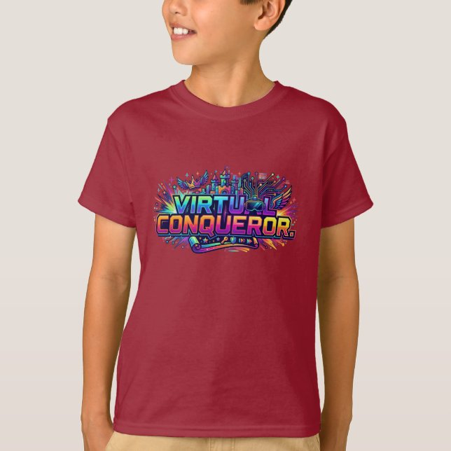 T-shirt Conquérant Virtuel (Devant)