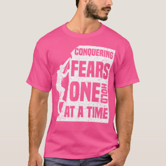 T-shirt Conquérir Les Craintes Un À Un - Rock Mountaï