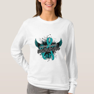 T-shirt Conscience 16 (Teal) de syndrome de la Tourette