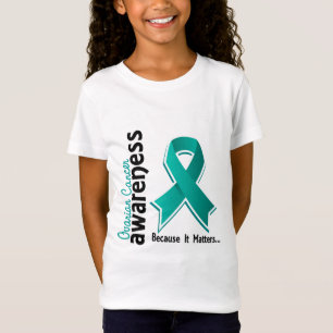 T-Shirt Conscience 5 de Cancer ovarien