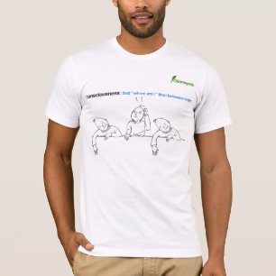T-shirt conscience : cela "où suis je" chronomètre entre