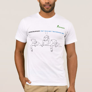 T-shirt conscience : cela "où suis je" chronomètre entre