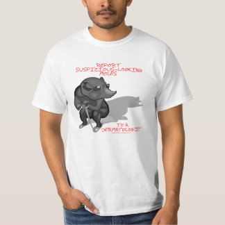 T-SHIRT CONSCIENCE DE CANCER DE LA PEAU
