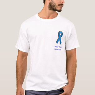 T-shirt Conscience de cancer de poumon