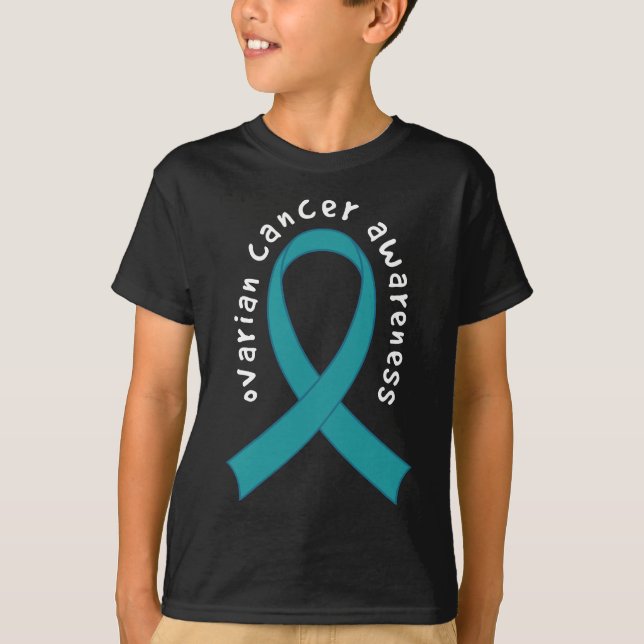 T-shirt Conscience de Cancer ovarien (Devant)