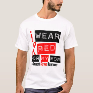 T-shirt Conscience de course je porte le ruban rouge pour