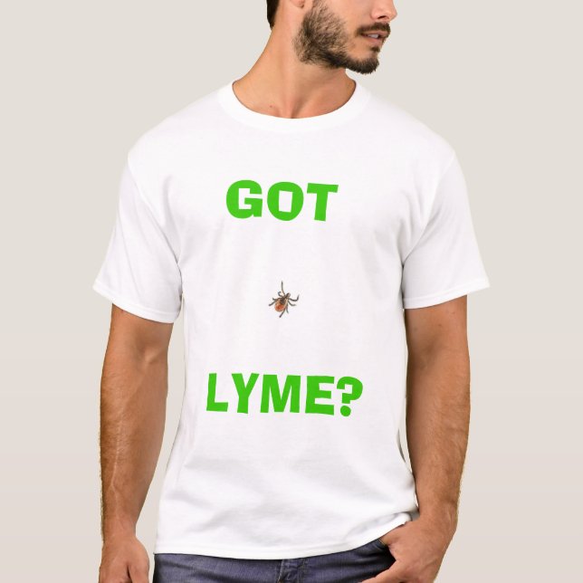 T-shirt Conscience de la maladie de Lyme (Devant)