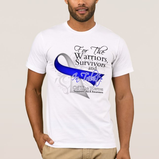 T-shirt Conscience de la maladie de SAL Lou Gehrigs (Devant)