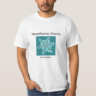 T-shirt Conscience de myasthénie gravis
