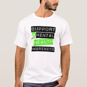 T-shirt Conscience de santé mentale de soutien