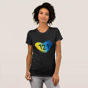 T-shirt Conscience de T21 syndrome de Down