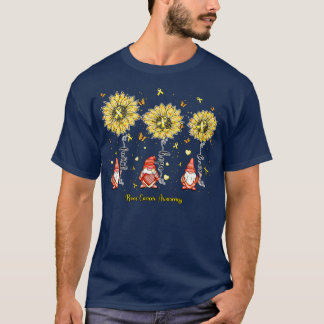 T-shirt Conscience des os foi gnome espoir tournesol