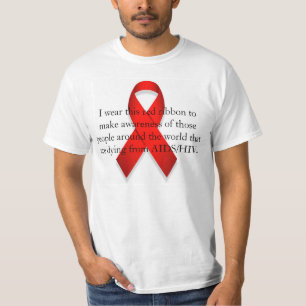 T-shirt Conscience du SIDA/HIV