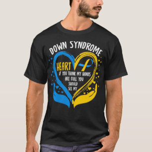 T-shirt Conscience du syndrome de Down Maman Famille Femme