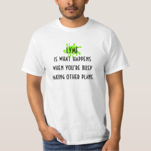 T-shirt Conscience et appui de la maladie de Lyme
