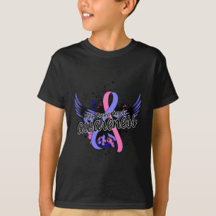 T-shirt Conscience masculine 16 de cancer du sein