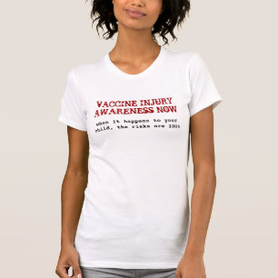 T-shirt Conscience vaccinique de blessure maintenant